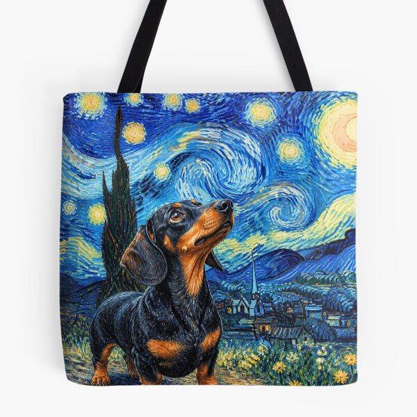 Item preview, Starry Night Dachshund designed and sold by PamLeeDesign.