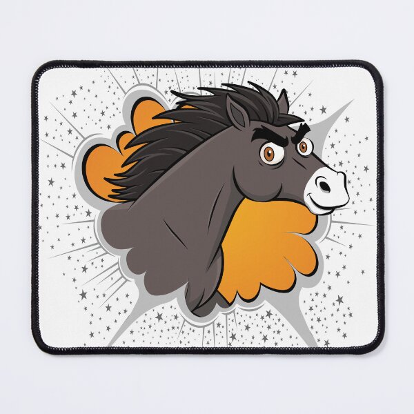 Item preview, The caricature of an Abaga horse's head designed and sold by Cheval-de-coeur.