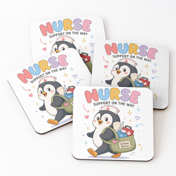 Item preview, School Nurse Penguin Support  designed and sold by MOCH- ART.