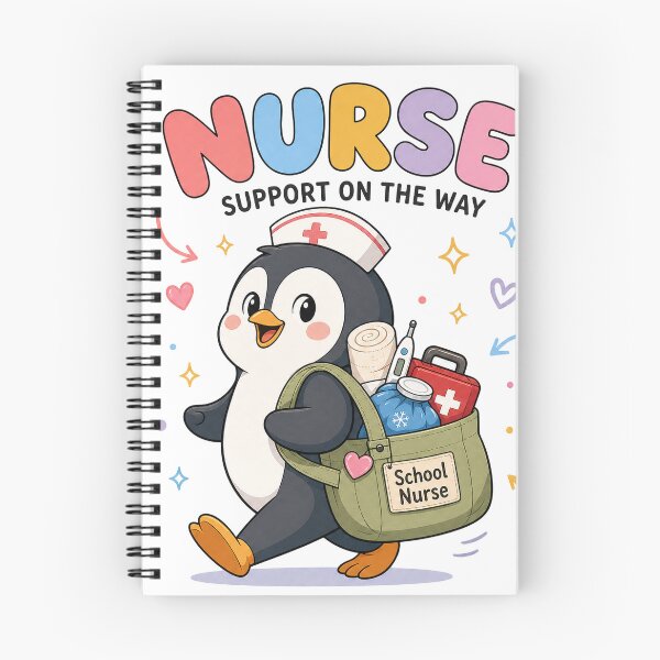 Item preview, School Nurse Penguin Support  designed and sold by MOCH- ART.