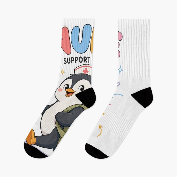 Item preview, School Nurse Penguin Support  designed and sold by MOCH- ART.
