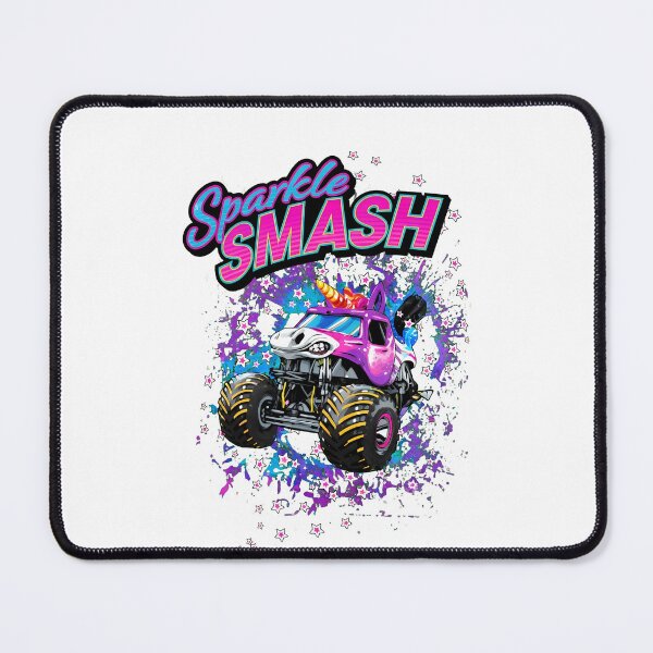 Item preview, SparkleSmash-Unicorn-Monster-Truck designed and sold by Verasionart.