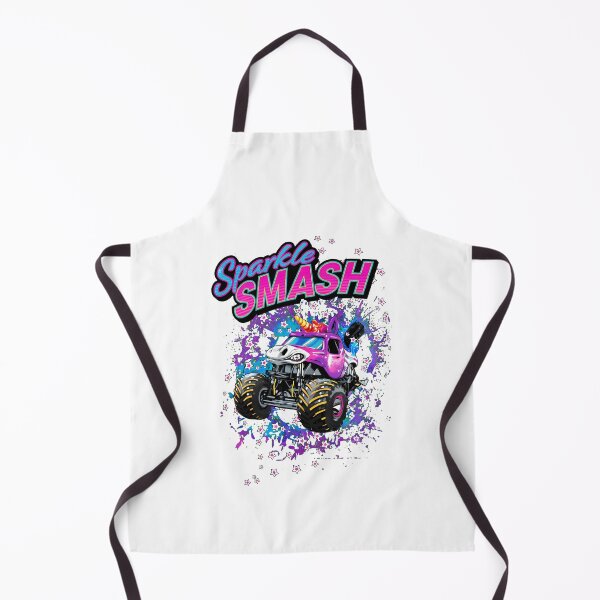 Item preview, SparkleSmash-Unicorn-Monster-Truck designed and sold by Verasionart.