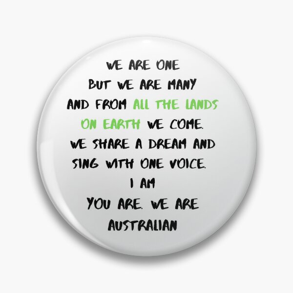 Item preview, Australia A Multicultural Melting Pot designed and sold by Creepy Princess Creations.