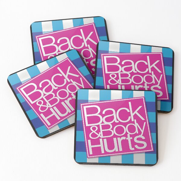 Item preview, Back & Body Hurts Sarcastics Ache Relief designed and sold by carololy.
