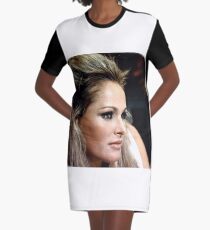 Ursula Andress Graphic T-Shirt Dress