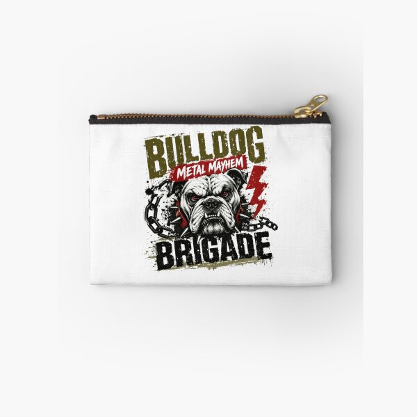Item preview, Bulldog Metal Mayhem Brigade Dog Lover Metalhead Rocker Pet Owner designed and sold by Star3NowForMe.
