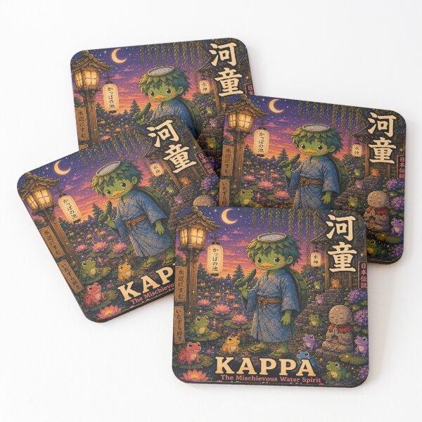 Item preview, Kappa - Spooky Cozy Japanese Folklore designed and sold by Handcan.
