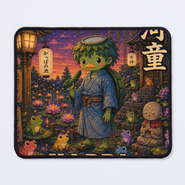 Item preview, Kappa - Spooky Cozy Japanese Folklore designed and sold by Handcan.
