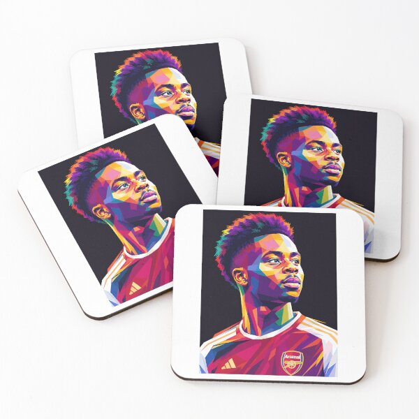 Item preview, Bukayo Saka Wpap Pop Art designed and sold by AmberTimePL.