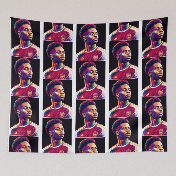 Item preview, Bukayo Saka Wpap Pop Art designed and sold by AmberTimePL.