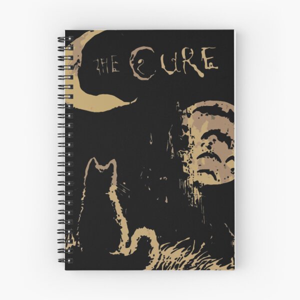 Item preview, The Cure - Cat and Moon T-Shirt designed and sold by ScratchyVibes.