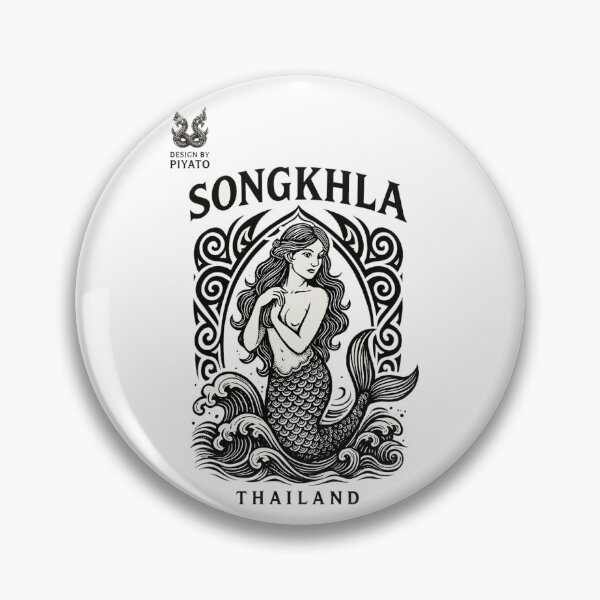 Item preview, Songkhla Samila Beach Mermaid Artwork designed and sold by PIYATO941DESIGN.