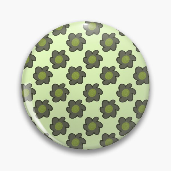 Item preview, Retro Sage Green Flower Pattern - 70s Y2K Floral Aesthetic designed and sold by CaramelCo.