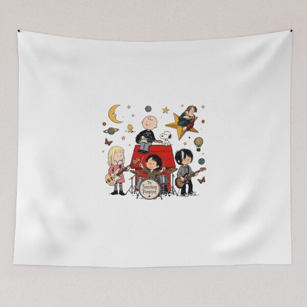 Item preview, 90s Alternative Rock Band Cartoon Inspired designed and sold by GinaGrave.