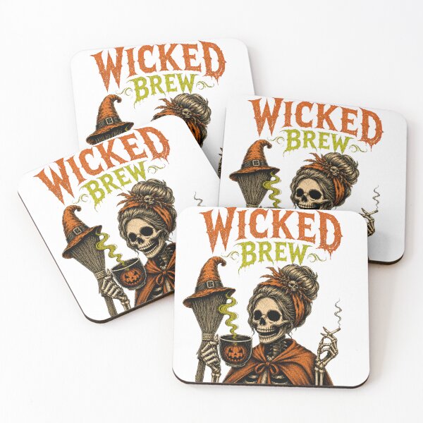 Item preview, WICKED BREW HALLOWEEN WITCH designed and sold by OskarTrendz.