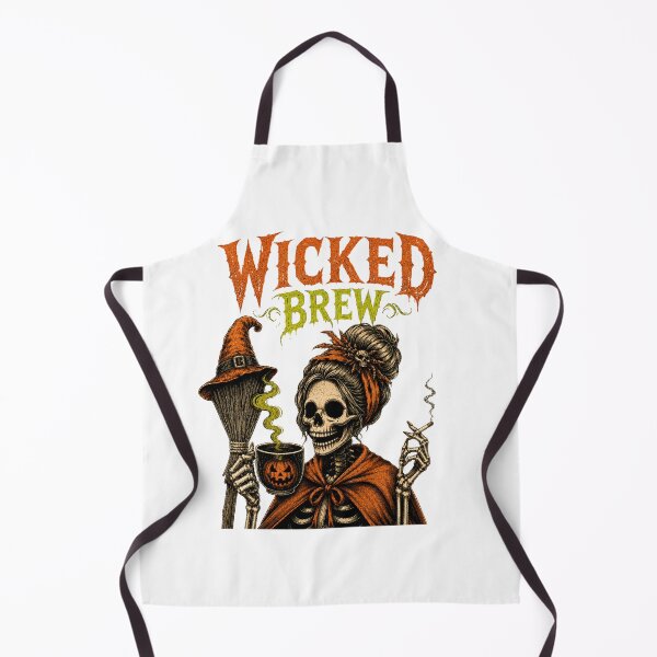 Item preview, WICKED BREW HALLOWEEN WITCH designed and sold by OskarTrendz.