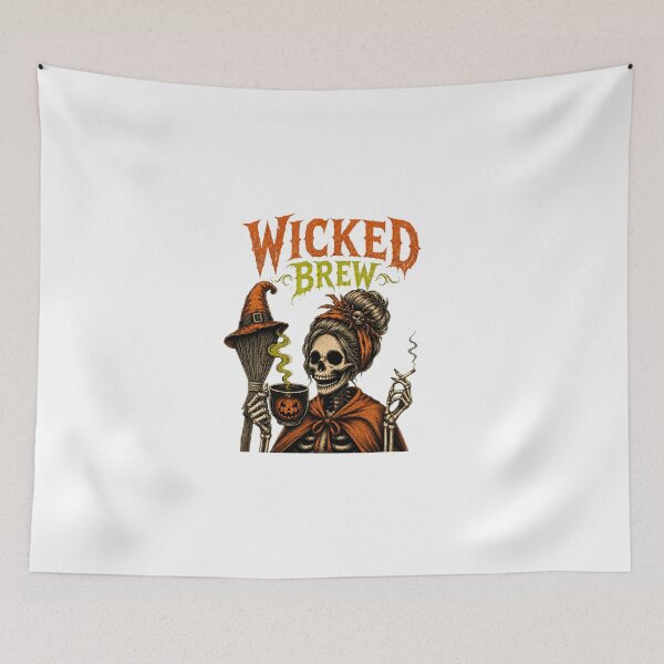 Item preview, WICKED BREW HALLOWEEN WITCH designed and sold by OskarTrendz.