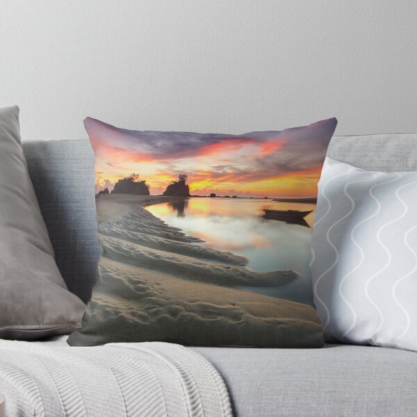 Item preview, Golden Beach Sunset – Peaceful Ocean Seascape & Coastal Landscape designed and sold by StyleForge Apparel.