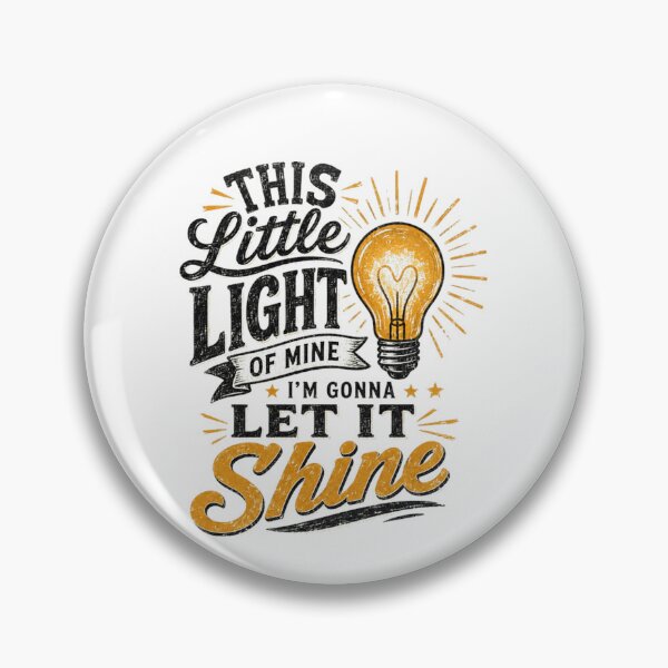 Item preview, This Little Light Of Mine I'm Gonna Let It Shine Inspirational Faith Quote designed and sold by Star3NowForMe.