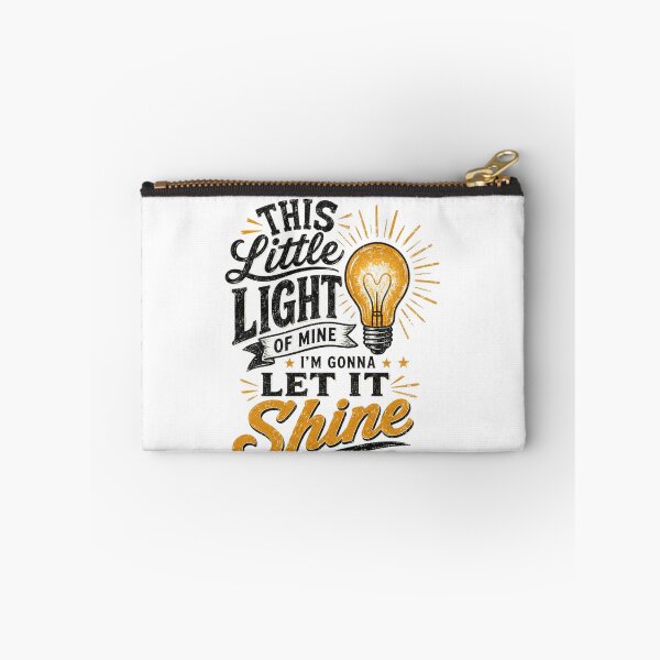 Item preview, This Little Light Of Mine I'm Gonna Let It Shine Inspirational Faith Quote designed and sold by Star3NowForMe.