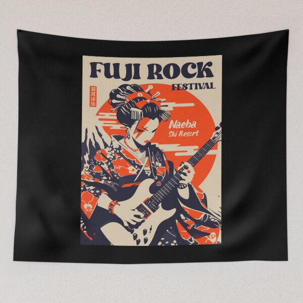 Item preview, Fuji Rock Festival T-Shirt designed and sold by ScratchyVibes.