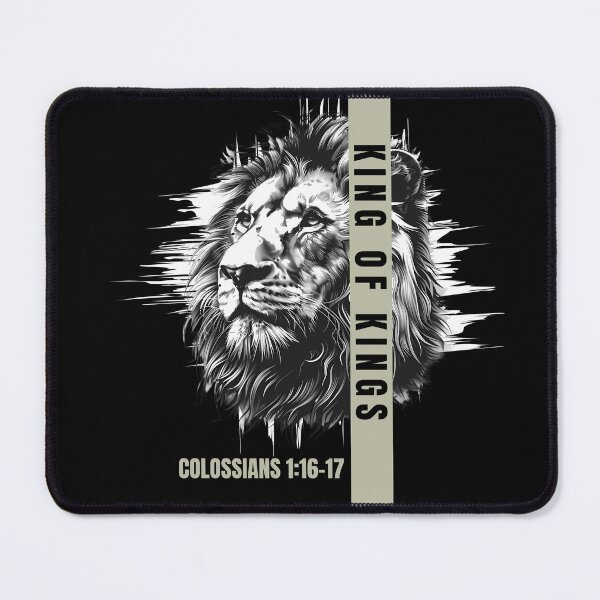 Item preview, King Of Kings Lion Of Judah Christian Streetwear designed and sold by Bezuiden.