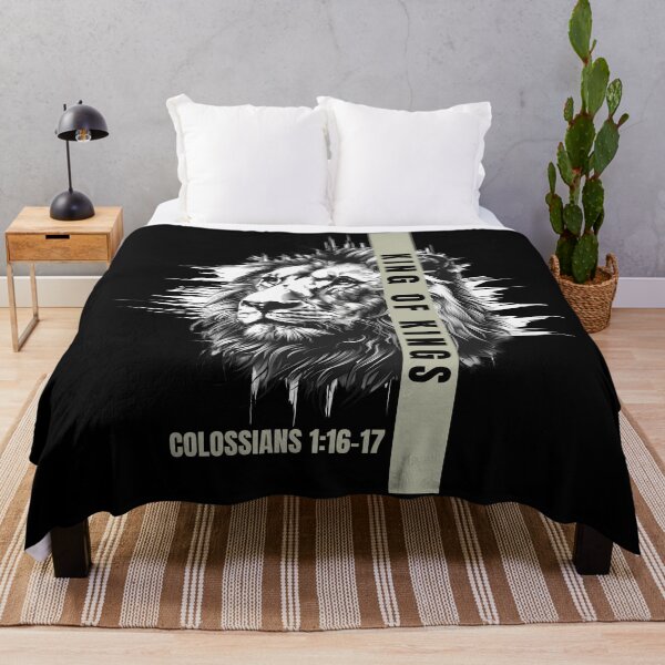 Item preview, King Of Kings Lion Of Judah Christian Streetwear designed and sold by Bezuiden.