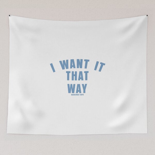 Item preview, I Want It That Way Backstreet Backstreet into The Millennium 2026 designed and sold by OscarLucas.