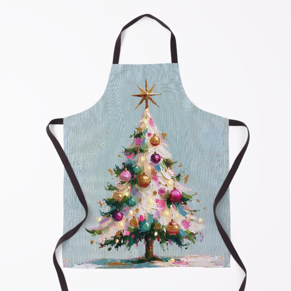 Item preview, Colorful Impasto Christmas Tree Holiday Art designed and sold by colorful-white.