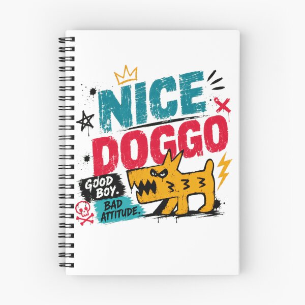 Item preview, Nice Doggo Good Boy Bad Attitude Dog Lover Pet Owner designed and sold by Star3NowForMe.