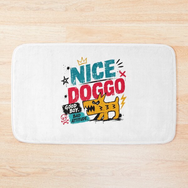 Item preview, Nice Doggo Good Boy Bad Attitude Dog Lover Pet Owner designed and sold by Star3NowForMe.
