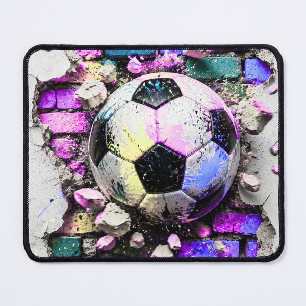 Item preview, Graffiti Soccer Ball – Neon Street Football Urban Art designed and sold by PetruArtDesigns.
