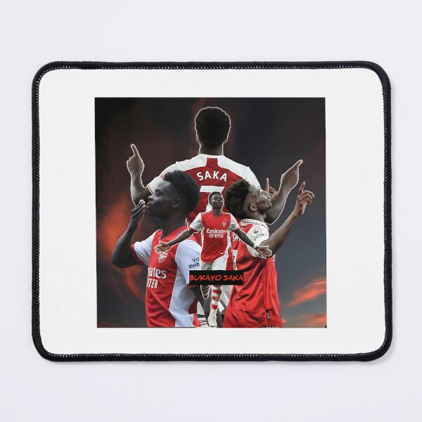 Item preview, Bukayo Saka Art Throw Pillows designed and sold by AmberTimePL.