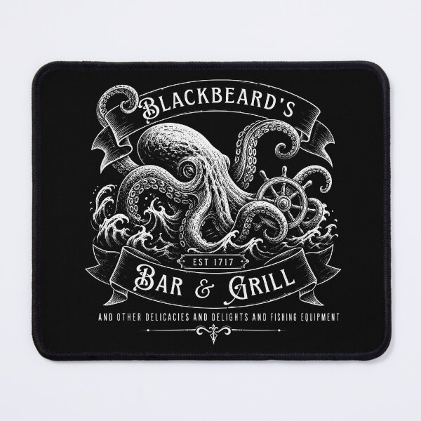Item preview, Blackbeard's Bar And Grill Classic Retro designed and sold by BettaSanzones.