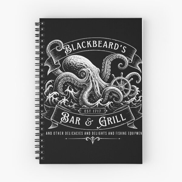 Item preview, Blackbeard's Bar And Grill Classic Retro designed and sold by BettaSanzones.