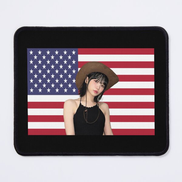 Item preview, Chaewon American Flag designed and sold by Foxintheloart.