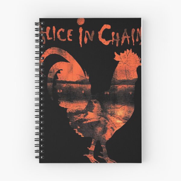 Item preview, rooster alice in chains logo T-Shirt designed and sold by ScratchyVibes.