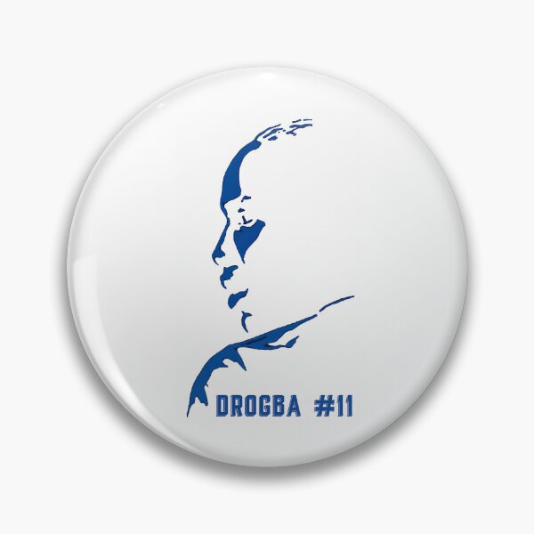Item preview, Didier  Drogba Chelsea Sticker designed and sold by amm-yWescott.