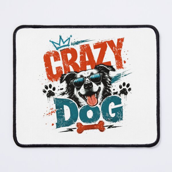Item preview, Crazy Dog Dog Lover Pet Owner Gifts designed and sold by Star3NowForMe.