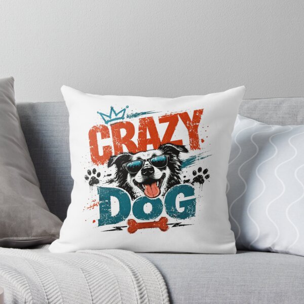 Item preview, Crazy Dog Dog Lover Pet Owner Gifts designed and sold by Star3NowForMe.