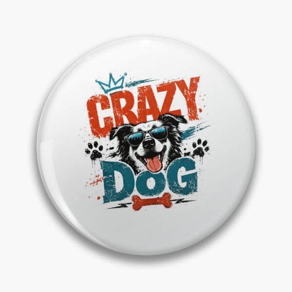 Item preview, Crazy Dog Dog Lover Pet Owner Gifts designed and sold by Star3NowForMe.