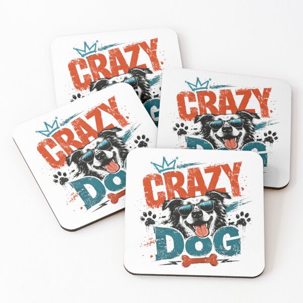 Item preview, Crazy Dog Dog Lover Pet Owner Gifts designed and sold by Star3NowForMe.
