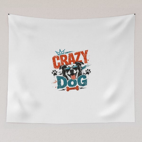 Item preview, Crazy Dog Dog Lover Pet Owner Gifts designed and sold by Star3NowForMe.