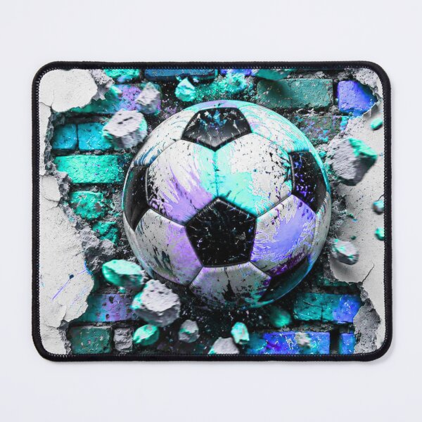 Item preview, Graffiti Soccer Ball – Neon Street Football Urban Art designed and sold by PetruArtDesigns.