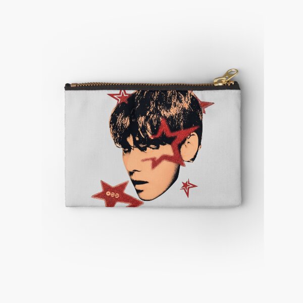 Item preview, V Kim Taehyung BTS  Style Red Stars designed and sold by FreddieMorgans.