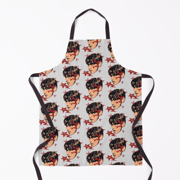 Item preview, V Kim Taehyung BTS  Style Red Stars designed and sold by FreddieMorgans.