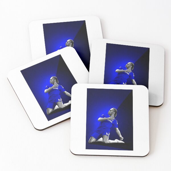 Item preview, Didier Drogba - Chelsea Premier League Football Artwork designed and sold by amm-yWescott.