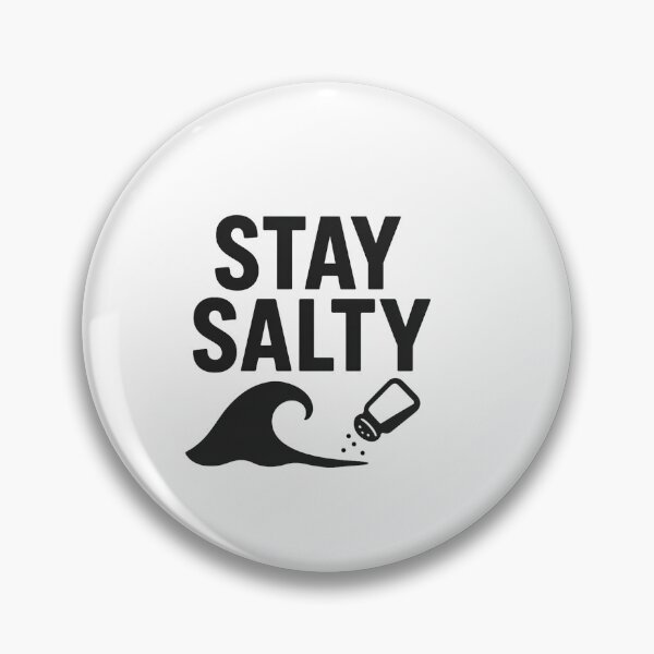 Item preview, Stay Salty  Ocean Inspired Funny Design designed and sold by oesli-ePruitt.