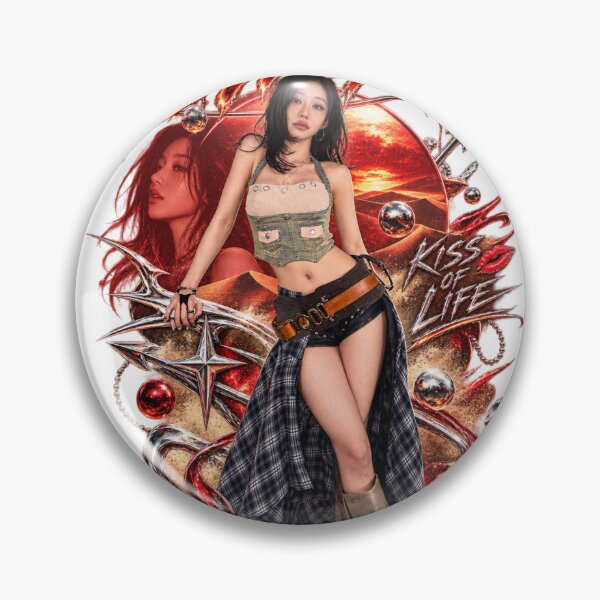 Item preview, Crimson Horizon Julie Kiss of Life Summer Heat Wave Poster designed and sold by Valereekmerch.